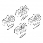 ΑΚΡΑ ΓΙΑ ΜΠΑΡΕΣ NORDRIVE ΓΙΑ VW POLO 2017+ KIT Άκρα για Μπάρες americat.gr