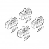 ΑΚΡΑ ΓΙΑ ΜΠΑΡΕΣ NORDRIVE ΓΙΑ PEUGEOT 508 4D 06/18+ KIT Άκρα για Μπάρες americat.gr