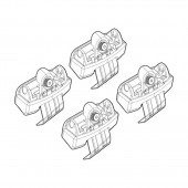 ΑΚΡΑ ΓΙΑ ΜΠΑΡΕΣ NORDRIVE ΓΙΑ BMW X2 F39 01/18+ KIT Άκρα για Μπάρες americat.gr