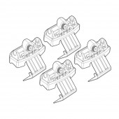 ΑΚΡΑ ΓΙΑ ΜΠΑΡΕΣ NORDRIVE ΓΙΑ OPEL MOKKA 11/2020+ - 4 TEM. Άκρα για Μπάρες americat.gr