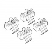 ΑΚΡΑ ΓΙΑ ΜΠΑΡΕΣ NORDRIVE ΓΙΑ ALFA ROMEO TONALE 05/2022+ - 4 ΤΕΜ. Άκρα για Μπάρες americat.gr