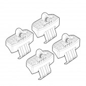 ΑΚΡΑ ΓΙΑ ΜΠΑΡΕΣ NORDRIVE ΓΙΑ EVO EVO4 2017+ - 4 τεμ. Άκρα για Μπάρες americat.gr