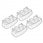 ΑΚΡΑ ΓΙΑ ΜΠΑΡΕΣ NORDRIVE ΓΙΑ MERCEDES E-KLAS W214 4D 11/2023+ Άκρα για Μπάρες americat.gr