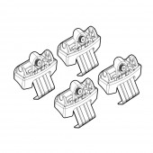 ΑΚΡΑ ΓΙΑ ΜΠΑΡΕΣ NORDRIVE ΓΙΑ HONDA ZR-V 08/2023+ - 4 Τεμ. Άκρα για Μπάρες americat.gr