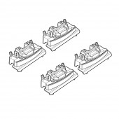 ΠΟΔΙΑ ΓΙΑ ΜΠΑΡΕΣ NORDRIVE ΓΙΑ TOYOTA COROLLA CROSS 5D 09/2022+ - 4 τεμ. Άκρα για Μπάρες americat.gr