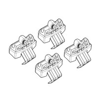 Nordrive - Πόδια για μπάρες για BMW Serie 2 Active Tourer (U06) 12/2021> 5πορτο Πολυμορφικό - 4 τεμ. (L.N21275) Άκρα για Μπάρες americat.gr