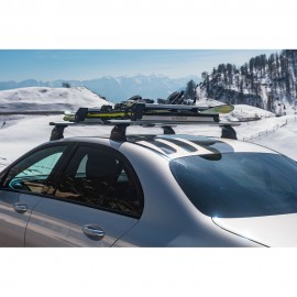 ΒΑΣΗ ΣΚΙ ΟΡΟΦΗΣ 6 ΖΕΥΓΑΡΙΑ ΣΚΙ /4 SNOWBOARD ΑΛΟΥΜΙΝΙΟΥ ΜΕ ΚΛΕΙΔΙ NORDIC-KING 80cm Μεταφορά Σκι & Canoe Kayak americat.gr