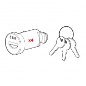 ΑΝΤΑΛΛΑΚΤΙΚΟ ΣΕΤ ΚΛΕΙΔΑΡΙΑΣ ΚΑΙ ΚΛΕΙΔΙΩΝ NORDRIVE Ανταλλακτικά Μπαγκαζιέρων americat.gr