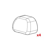 Nordrive - Ανταλλακτικά καπάκια για μπάρες Club - 1 σετ 4 τεμ. (N99999) Ανταλλακτικά για Μπάρες americat.gr