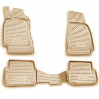 ΠΑΤΑΚΙΑ ΣΕ ΣΚΑΦΗ TPE ΛΑΣΤΙΧΟ ΓΙΑ AUDI A6 C6 2006-2011 ΣΕ ΜΠΕΖ ΧΡΩΜΑ NOVLINE - 4 ΤΕΜ. Audi americat.gr