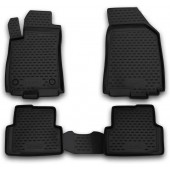 ΠΑΤΑΚΙΑ ΣΕ ΣΚΑΦΗ TPE ΛΑΣΤΙΧΟ ΓΙΑ CHEVROLET AVEO 2011-2015 ΣΕ ΜΑΥΡΟ ΧΡΩΜΑ NOVLINE - 4 ΤΕΜ. Chevrolet americat.gr