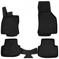 ΠΑΤΑΚΙΑ ΣΕ ΣΚΑΦΗ TPE ΛΑΣΤΙΧΟ ΓΙΑ AUDI A3 8V HTB 2012-2016 / 2016-2020 ΣΕ ΜΑΥΡΟ ΧΡΩΜΑ NOVLINE - 4 ΤΕΜ. Audi americat.gr