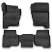 ΠΑΤΑΚΙΑ ΣΕ ΣΚΑΦΗ TPE ΛΑΣΤΙΧΟ ΓΙΑ LAND ROVER DISCOVERY 2014+ ΣΕ ΜΑΥΡΟ ΧΡΩΜΑ NOVLINE - 4 ΤΕΜ. Land Rover americat.gr