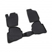 ΠΑΤΑΚΙΑ ΣΕ ΣΚΑΦΗ TPE ΛΑΣΤΙΧΟ ΓΙΑ VW POLO 11/2001-08/2009 ΣΕ ΜΑΥΡΟ ΧΡΩΜΑ NOVLINE - 4 ΤΕΜ. VW americat.gr