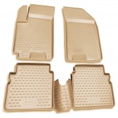 ΠΑΤΑΚΙΑ ΣΕ ΣΚΑΦΗ TPE ΛΑΣΤΙΧΟ ΓΙΑ CHEVROLET AVEO 5D 2003-2011 ΣΕ ΜΠΕΖ ΧΡΩΜΑ NOVLINE - 4 ΤΕΜ. Chevrolet americat.gr