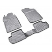 ΠΑΤΑΚΙΑ ΣΕ ΣΚΑΦΗ TPE ΛΑΣΤΙΧΟ ΓΙΑ CHEVROLET C2 10/03-12/10  NOVLINE (ΓΚΡΙ) - 4 ΤΕΜ. Chevrolet americat.gr