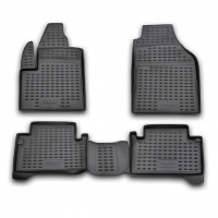 ΠΑΤΑΚΙΑ ΣΕ ΣΚΑΦΗ TPE ΛΑΣΤΙΧΟ ΓΙΑ FORD TRANSIT CONNECT 06/2002-2014 ΣΕ ΑΝΘΡΑΚΙ ΣΚΟΥΡΟ ΓΚΡΙ ΧΡΩΜΑ NOVLINE - 4 ΤΕΜ. Ford americat.gr