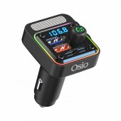 FM TRANSMITTER ΑΝΑΠΤΗΡΑ 12V ΜΕ BLUETOOTH OFT-4260BT ΦΟΡΤΙΣΤΗ USB TYPE-A + USB TYPE-C OSIO Φις Αναπτήρα americat.gr