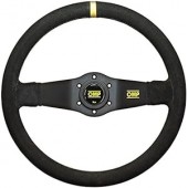ΤΙΜΟΝΙ RALLY ΔΙΛΑΜΟ ΜΕ SUEDE ΜΑΥΡΟ OMP - 1 TEM. Τιμόνια americat.gr