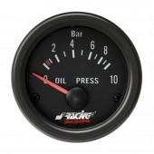 ΟΡΓΑΝΟ ΠΙΕΣΗΣ ΛΑΔΙΟΥ BLACK LINE 58mm ΜΕ ΛΕΥΚΟ ΦΩΤΙΣΜΟ LED (ΜΑΥΡΟ ΚΑΝΤΡΑΝ/ΜΑΥΡΟ ΠΛΑΙΣΙΟ) Πίεση Λαδιού americat.gr