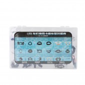 KIT ΜΕ ΑΝΤΑΠΤΟΡΕΣ ΓΙΑ ΛΑΜΠΕΣ LED 36 ΤΕΜΑΧΙΩΝ ΣΕ ΒΑΛΙΤΣΑΚΙ ΠΛΑΣΤΙΚΟ M-TECH Αντάπτορες για λάμπες LED americat.gr