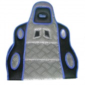 ΠΛΑΤΟΚΑΘΙΣΜΑ ΜΑΥΡΟ/ΑΣΗΜΙ - 1 ΤΕΜ Πλατοκαθίσματα americat.gr