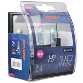 H7 24V 70W 3.450K PX26d POWERTECK SUPERWHITE BLISTER 2ΤΕΜ. M-TECH 4100K έως 4700K americat.gr