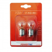 P21W 12V 21W BA15s ΜΟΝΟΠΟΛΙΚΟ POWERTEC STANDARD ΑΛΟΓΟΝΟΥ 2ΤΕΜ. Με Κάλυκα americat.gr