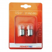 R5W 12V 5W BA15s (ΦΟΥΝΤΟΥΚΙ) POWERTEC STANDARD ΑΛΟΓΟΝΟΥ 2ΤΕΜ. Με Κάλυκα americat.gr
