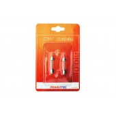 ΛΑΜΠΑΚΙΑ ΠΛΑΦΟΝΙΕΡΑΣ C5W 12V 5W SV8,5-8 11x36mm POWERTEC STANDARD ΑΛΟΓΟΝΟΥ 2ΤΕΜ. Πλαφονιέρας americat.gr