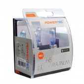 H8 12V 35W 3.250K +130% PGJ19-1 POWERTECK PLATINUM 2ΤΕΜ. M-TECH 3000K έως 4000K americat.gr