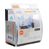 HB3 12V 65W 3.250K +130% P20d POWERTECK PLATINUM 2ΤΕΜ. M-TECH 3000K έως 4000K americat.gr