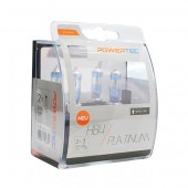 HB4 12V 55W 3.250K +130% P22d POWERTECK PLATINUM 2ΤΕΜ. M-TECH 3000K έως 4000K americat.gr