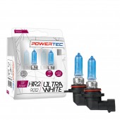 ΛΑΜΠΕΣ HIR2 9012 12V 55W POWERTEC ULTRA WHITE (up to 5.000k) mTECH - 2 Τεμ. Λάμπες americat.gr