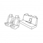 Lampa - Καλύμματα Καθισμάτων Superior για Volkswagen Golf Mk6 11/2008-10/2012 3/5πορτο Hatchback - 1 σετ (L.QF37057F) Ολοκληρωμένα σετ Καλυμμάτων americat.gr