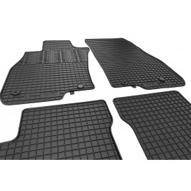 Cik - ΠΑΤΑΚΙΑ ΑΥΤΟΚΙΝΗΤΟΥ ΑΠΟ ΛΑΣΤΙΧΟ ΓΙΑ ALFA ROMEO MITO 2008-2019 ΣΕ ΜΑΥΡΟ ΧΡΩΜΑ ΜΕ ΚΟΥΜΠΩΜΑΤΑ - 4 ΤΕΜ. (RM.AL.0001/CK) Alfa Romeo americat.gr