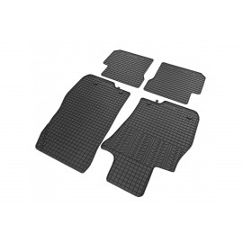 Cik - ΠΑΤΑΚΙΑ ΑΥΤΟΚΙΝΗΤΟΥ ΑΠΟ ΛΑΣΤΙΧΟ ΓΙΑ ALFA ROMEO MITO 2008-2019 ΣΕ ΜΑΥΡΟ ΧΡΩΜΑ ΜΕ ΚΟΥΜΠΩΜΑΤΑ - 4 ΤΕΜ. (RM.AL.0001/CK) Alfa Romeo americat.gr