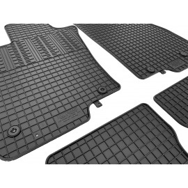 Cik - ΠΑΤΑΚΙΑ ΑΥΤΟΚΙΝΗΤΟΥ ΑΠΟ ΛΑΣΤΙΧΟ ΓΙΑ ALFA ROMEO MITO 2008-2019 ΣΕ ΜΑΥΡΟ ΧΡΩΜΑ ΜΕ ΚΟΥΜΠΩΜΑΤΑ - 4 ΤΕΜ. (RM.AL.0001/CK) Alfa Romeo americat.gr