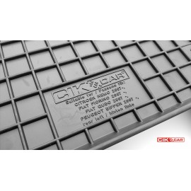 Cik - ΠΑΤΑΚΙΑ ΑΥΤΟΚΙΝΗΤΟΥ ΑΠΟ ΛΑΣΤΙΧΟ ΓΙΑ CITROEN NEMO 12/2008 / FIAT FIORINO 11/2007+ / FIAT QUBO 09/2008-05/2020 / PEUGEOT BIPPER 05/2008-03/2014 / PEUGEOT BIPPER TEPEE 03/2009-12/2017 ΣΕ ΜΑΥΡΟ ΧΡΩΜΑ ΜΕ ΚΟΥΜΠΩΜΑΤΑ - 2 ΤΕΜ. (RM.CI.0010/CK) Citroen americ