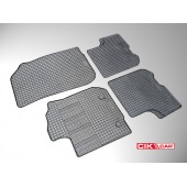 Cik - ΠΑΤΑΚΙΑ ΑΥΤΟΚΙΝΗΤΟΥ ΑΠΟ ΛΑΣΤΙΧΟ ΓΙΑ DACIA LOGAN 2012+ / DACIA SANDERO 2012-2020 / DACIA SANDERO STEPWAY 2012-2020 ΣΕ ΜΑΥΡΟ ΧΡΩΜΑ ΜΕ ΚΟΥΜΠΩΜΑΤΑ - 4 ΤΕΜ. (RM.DAC.0001/CK) Dacia americat.gr