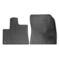 Cik - Προστατευτικά Πατάκια για Citroen Berlingo 2D 2018> / Opel Combo E 2D 2018> / Peugeot Partner 2D 2018> από Λάστιχο σε Μαύρο Χρώμα με Κουμπώματα - 2 Τεμ. (RM.CI.0026/CK) Citroen americat.gr