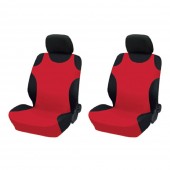 Amio - ΠΛΑΤΟΚΑΘΙΣΜΑ ΒΑΜΒΑΚΕΡΟ ΚΟΚΚΙΝΟ SHIRTS - 2 ΤΕΜ. (SE87018/AM) Πλατοκαθίσματα americat.gr