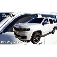 Heko - Ανεμοθραύστες για Jeep Wagoneer IV 5 Doors 2021-2025 Σετ Αυτοκινήτου Απο Εύκαμπτο Φιμέ Πλαστικό - 4 τεμ. (ΑΝΕΜ.SET19140) ΑΝΕΜΟΘΡΑΥΣΤΕΣ americat.gr