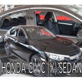 ΑΝΕΜΟΘΡΑΥΣΤΕΣ ΓΙΑ HONDA CIVIC X GEN 4D 2017+ ΣΕΤ ΑΥΤΟΚΙΝΗΤΟΥ ΑΠΟ ΕΥΚΑΜΠΤΟ ΦΙΜΕ ΠΛΑΣΤΙΚΟ HEKO - 4 ΤΕΜ. ΑΝΕΜΟΘΡΑΥΣΤΕΣ americat.gr