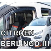ΑΝΕΜΟΘΡΑΥΣΤΕΣ ΓΙΑ CITROEN BERLINGO III/PEUGEOT RIFTER/OPEL COMBO E 4D/5D LOV 2018+ ΣΕΤ ΑΥΤΟΚΙΝΗΤΟΥ ΑΠΟ ΕΥΚΑΜΠΤΟ ΦΙΜΕ ΠΛΑΣΤΙΚΟ HEKO - 4 ΤΕΜ. ΑΝΕΜΟΘΡΑΥΣΤΕΣ americat.gr
