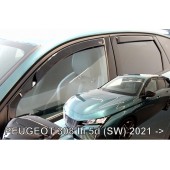 ΑΝΕΜΟΘΡΑΥΣΤΕΣ ΓΙΑ PEUGEOT 308 5D SW 2021+ ΣΕΤ ΑΥΤΟΚΙΝΗΤΟΥ ΑΠΟ ΕΥΚΑΜΠΤΟ ΦΙΜΕ ΠΛΑΣΤΙΚΟ HEKO - 4 ΤΕΜ. ΑΝΕΜΟΘΡΑΥΣΤΕΣ americat.gr
