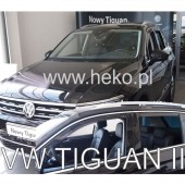 ΑΝΕΜΟΘΡΑΥΣΤΕΣ ΓΙΑ VW TIGUAN II 5D 2015+ ΣΕΤ ΑΥΤΟΚΙΝΗΤΟΥ ΑΠΟ ΕΥΚΑΜΠΤΟ ΦΙΜΕ ΠΛΑΣΤΙΚΟ HEKO - 4 ΤΕΜ. ΑΝΕΜΟΘΡΑΥΣΤΕΣ americat.gr