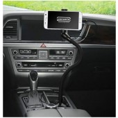 ΒΑΣΗ SMARTPHONE ΠΟΤΗΡΟΘΗΚΗΣ + ΠΡΟΣΚΕΦΑΛΛΟΥ ΜΕ ΚΑΛΩΔΙΟ ΦΟΡΤΙΣΗΣ USB ΜΑΥΡΗ XENOMIX LSTICK Βάσεις Θήκες Κινητού americat.gr