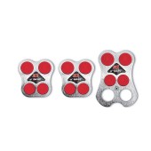 ΠΕΝΤΑΛ Κ1 CROMO ΧΡΩΜΙΟ/ΚΟΚΚΙΝΟ Πετάλια americat.gr