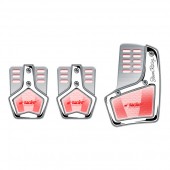 ΠΕΝΤΑΛ R1 CARBON LOOK ΚΟΚΚΙΝΑ - 3 ΤΕΜ. Πετάλια americat.gr